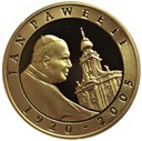 10 zł złotych 2005 Jan Paweł II SREBRO AU