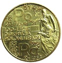 2 zł złote 1998 Skłodowska Polon i rad