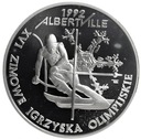 200000 zł złotych 1991 Albertville Olimpiada