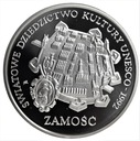 300000 zł złotych 1993 Zamość UNESCO