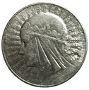 10 zł złotych 1932 Głowa kobiety Polonia SREBRO