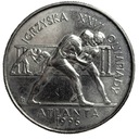2 zł złote 1995 Atlanta Zapasy Igrzyska