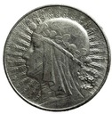 5 zł złotych 1933 Głowa kobiety Polonia SREBRO