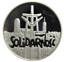 100000 zł 1990 Solidarność MAŁA GRUBA RZADKA