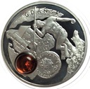 Szlak Bursztynowy 1 dolar 2011 Gdańsk LUSTRZANA