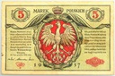 1917 5 mkp marek polskich seria A Polskiej