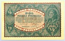 1920 1/2 Pół Marki Polskiej