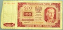 1948 100 zł Sto Złotych, seria IT RZADKI