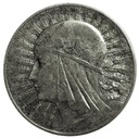 10 zł złotych 1933 Głowa kobiety Polonia SREBRO
