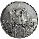 100000 zł złotych 1990 Solidarność TYP A SREBRO