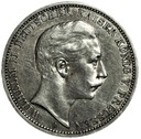 Niemcy 3 Marki Drei Mark 1909 A. Prusy SREBRO