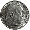 Niemcy 5 Marek 1936 Hindenburg SREBRO