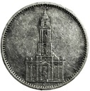 Niemcy 5 Marek Mark 1934 Wieża Kościół SREBRO