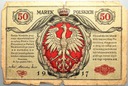 1917 50 Pięćdziesiąt Marek Polskich ser.A Jenerał