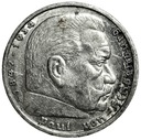 Niemcy 5 Marek 1935 Hindenburg SREBRO