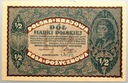 1920 1/2 Pół Marki Polskiej