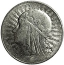 10 zł złotych 1932 Głowa kobiety Polonia SREBRO