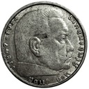 Niemcy 2 marki 1938 Hindenburg SREBRO