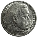 Niemcy 5 Marek 1935 Hindenburg SREBRO