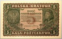 1919 5 Pięć Marek Polskich II Serja DX