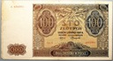 1941 100 zł Sto Złotych seria A