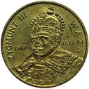 2 zł złote 1998 Zygmunt III Waza