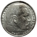 Niemcy 2 marki 1938 Hindenburg SREBRO
