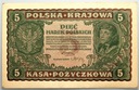 1919 5 Pięć Marek Polskich II Serja BE