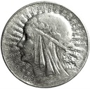5 zł złotych 1934 Głowa kobiety Polonia SREBRO