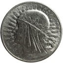 10 zł złotych 1932 Głowa kobiety Polonia SREBRO