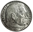 Niemcy 2 marki 1937 Hindenburg SREBRO
