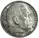 Niemcy 5 Marek 1936 Hindenburg SREBRO