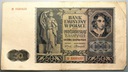 1941 50 zł, Pięćdziesiąt Złotych, Seria B stan 4
