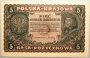 1919 5 Pięć Marek Polskich II Serja CJ (1)