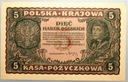 1919 5 Pięć Marek Polskich II Serja CJ (1)