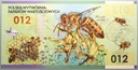 Banknot PWPW Pszczoła Miodna POLIMER 012 (2)
