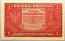1919 1 Jedna Marka Polska I Serja DC (1)