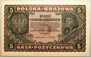 1919 5 Pięć Marek Polskich II Serja CJ (2)