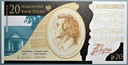 2010 20 zł złotych 200 r Urodzin Fryderyka Chopina