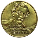 2 zł złote 1999 Juliusz Słowacki