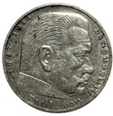 Niemcy 2 marki 1939 Hindenburg SREBRO