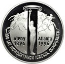 10 zł złotych 1995 100 Lat Igrzysk Ateny Atlanta