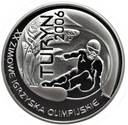 10 zł złotych 2006 Turyn Snowboard