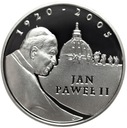 10 zł złotych 2005 Jan Paweł II SREBRO