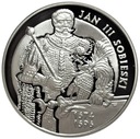 10 zł złotych 2001 Jan III Sobieski PÓŁPOSTAĆ