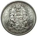 Kanada 50 Centów 1964 SREBRO