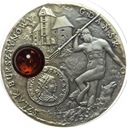 Szlak Bursztynowy 1 dolar 2008 Gdańsk