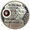 10 zł złotych 2008 Powstanie Wielkopolskie