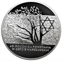 20 zł złotych 2008 Powstanie Getto Warszawskie