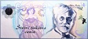 Czechy Banknot Testowy Alfons Mucha RZADKI